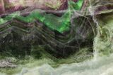 Colorful Polished Fluorite Slab - China #367870-1